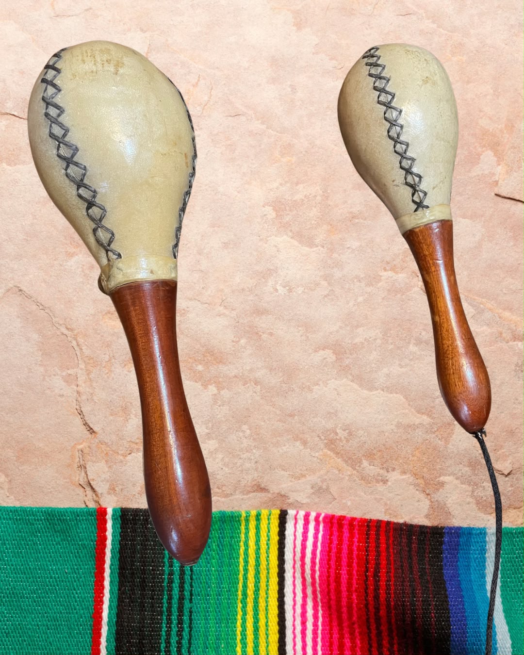 PAR DE CHOCALHOS MEXICANOS ORIGINAIS DE ÉPOCA