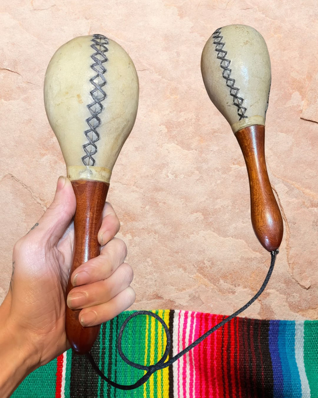 PAR DE CHOCALHOS MEXICANOS ORIGINAIS DE ÉPOCA