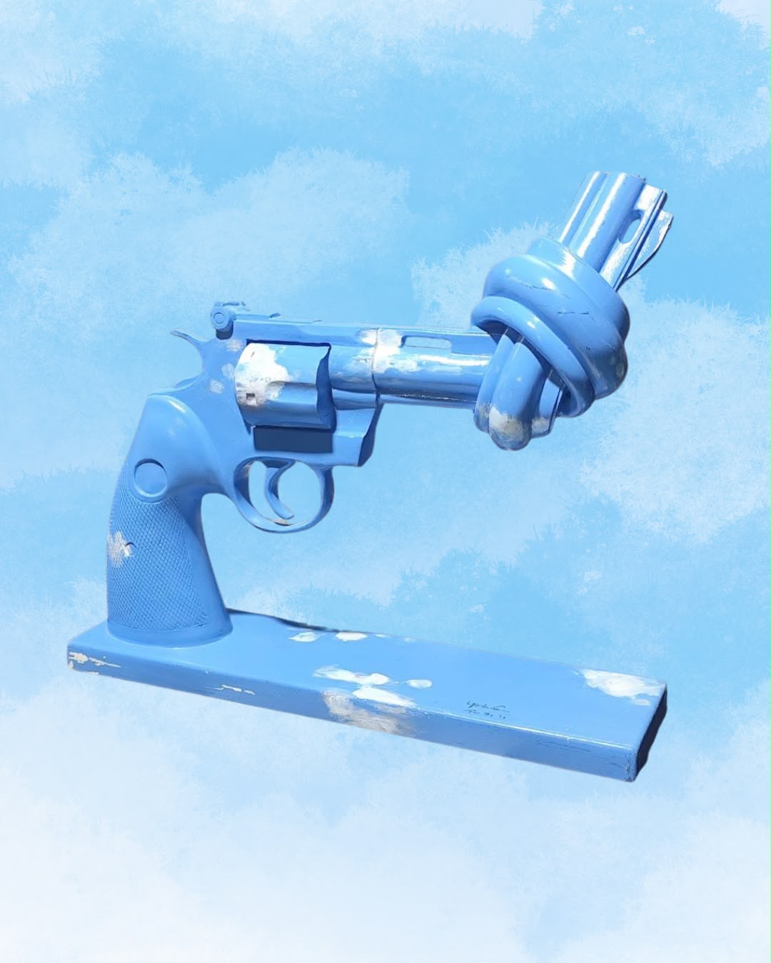 Imagine Knotted Gun - Non Violence Project