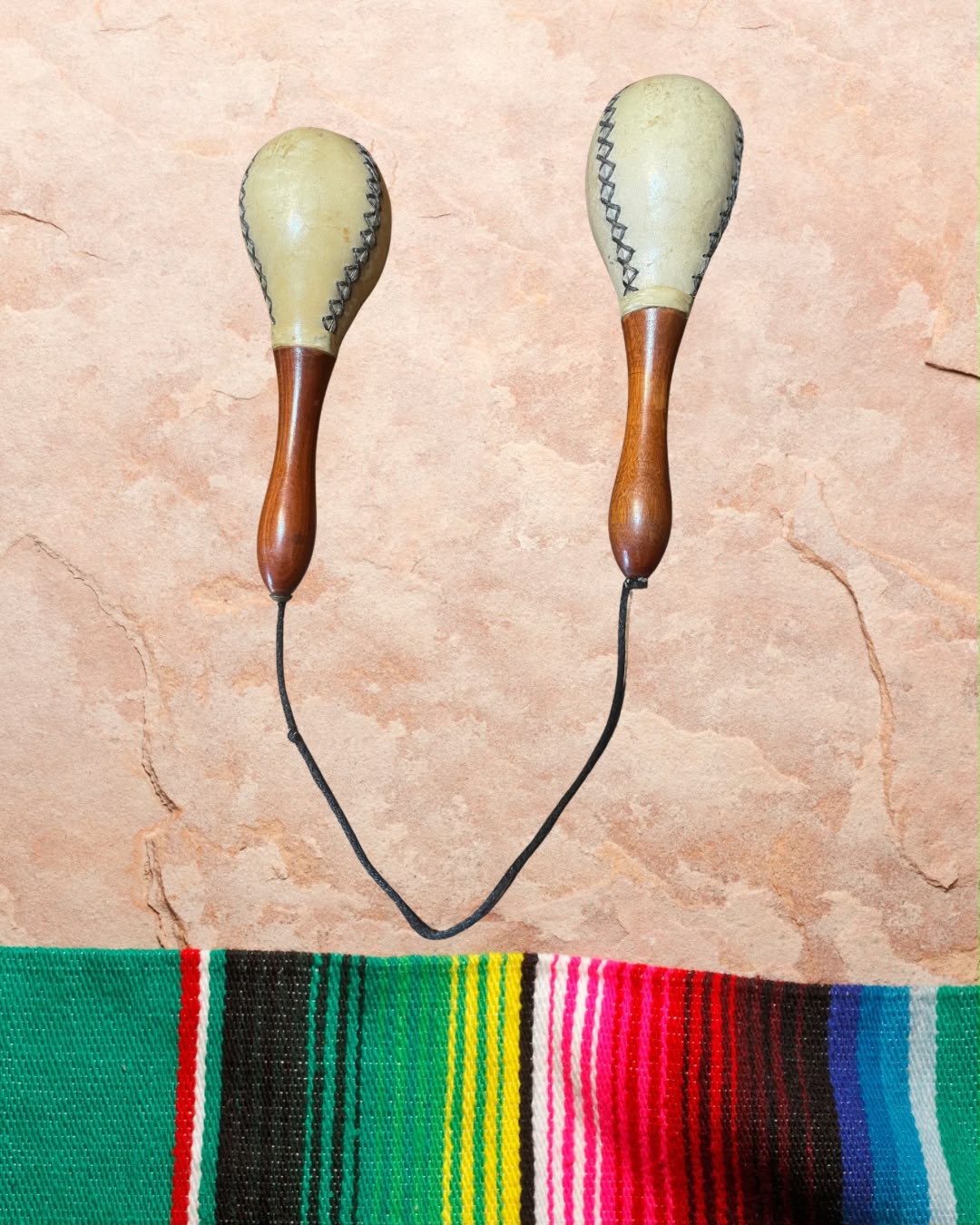 PAR DE CHOCALHOS MEXICANOS ORIGINAIS DE ÉPOCA