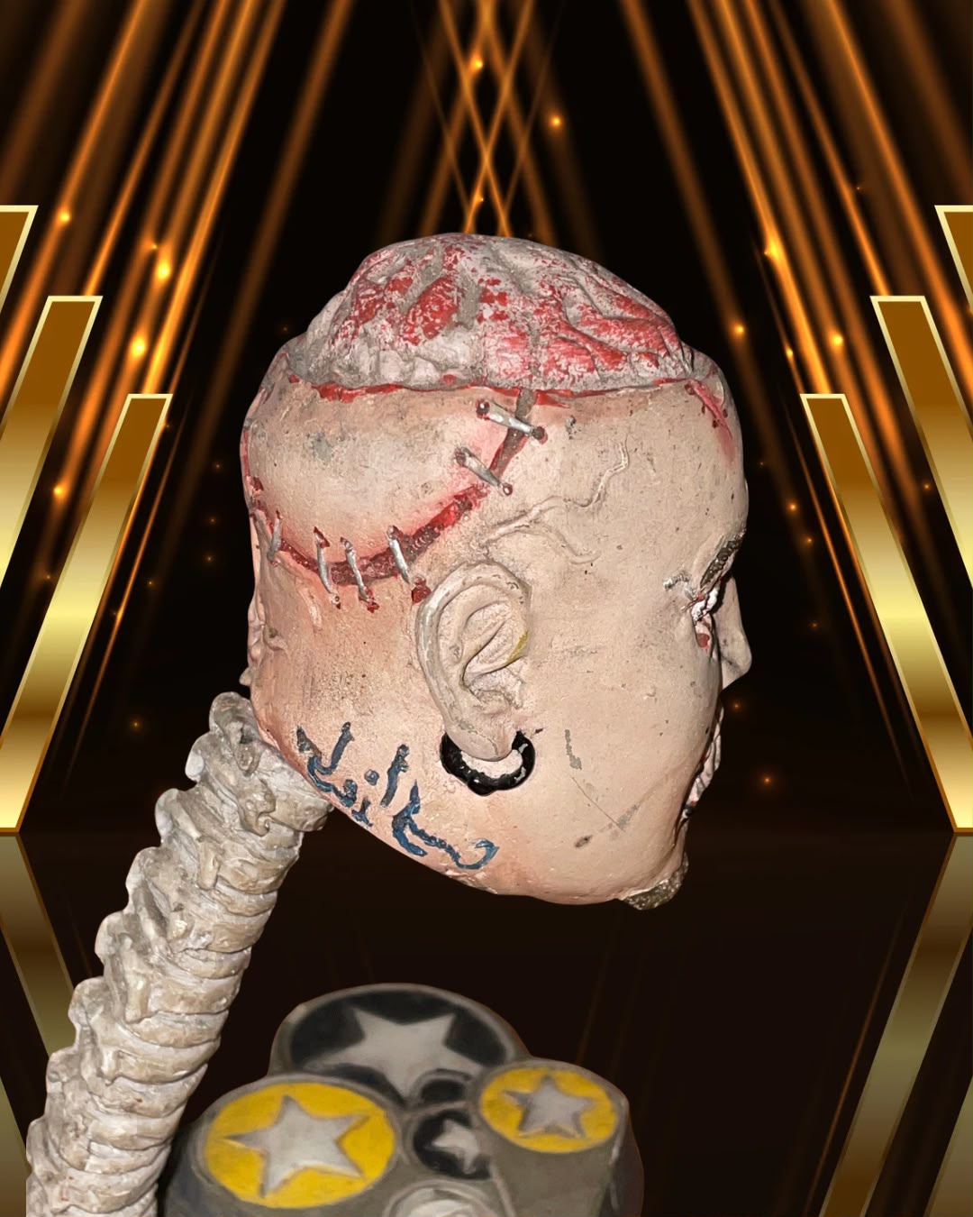 Troféu oficial do programa Gordo Freak Show da MTV