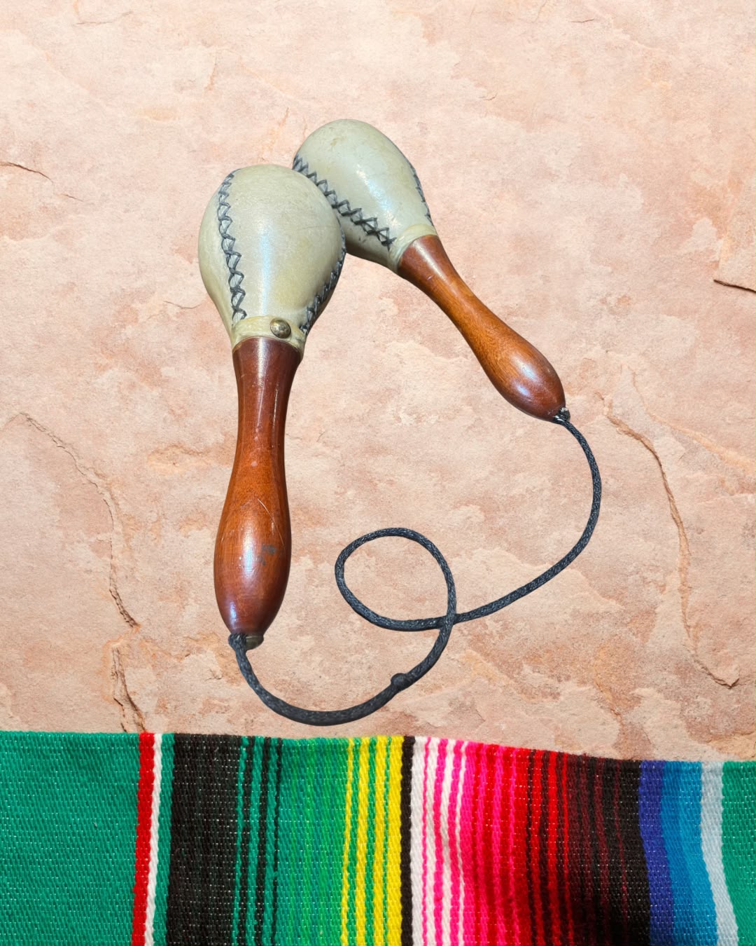 PAR DE CHOCALHOS MEXICANOS ORIGINAIS DE ÉPOCA