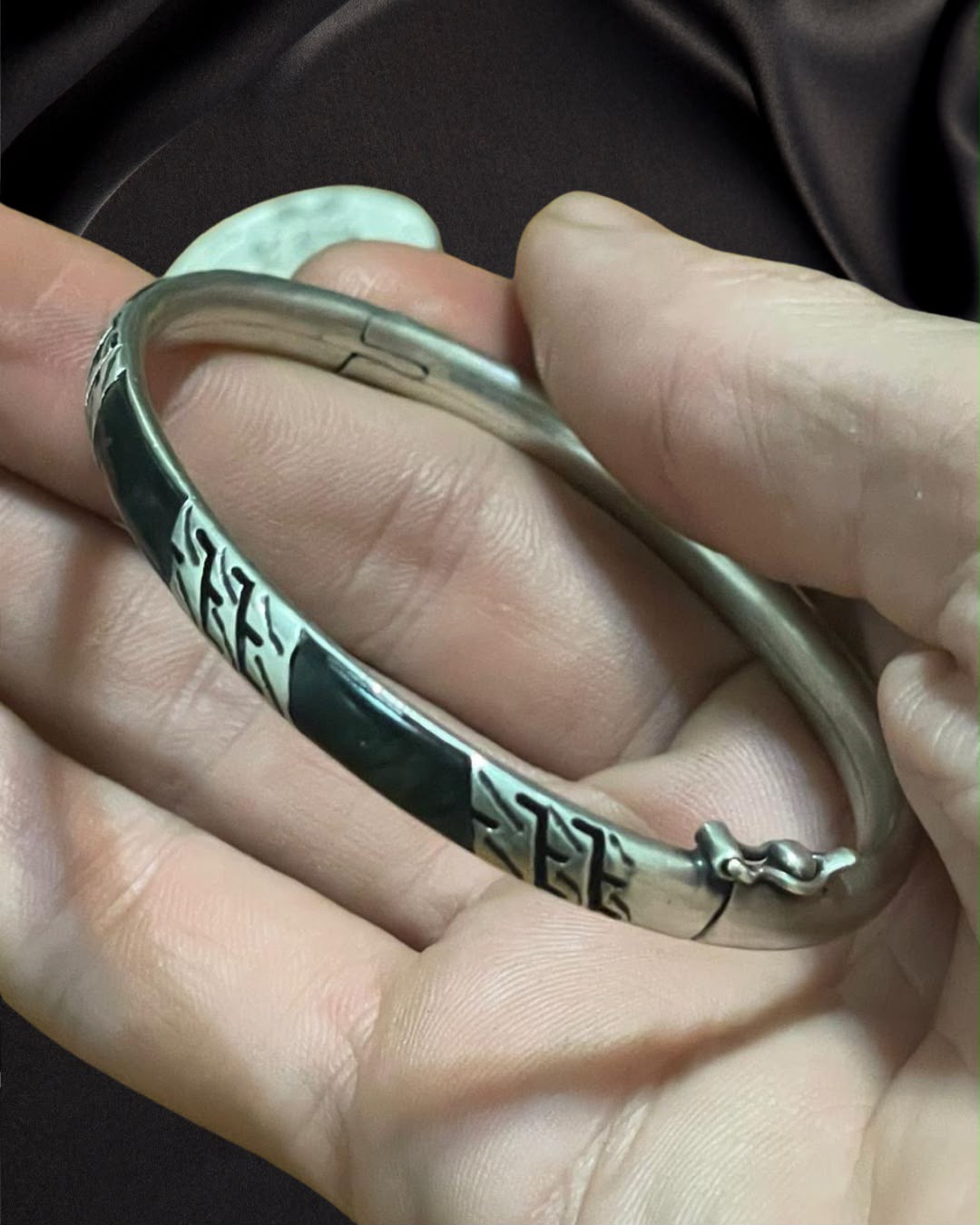 Pulseira de prata mexicana 925