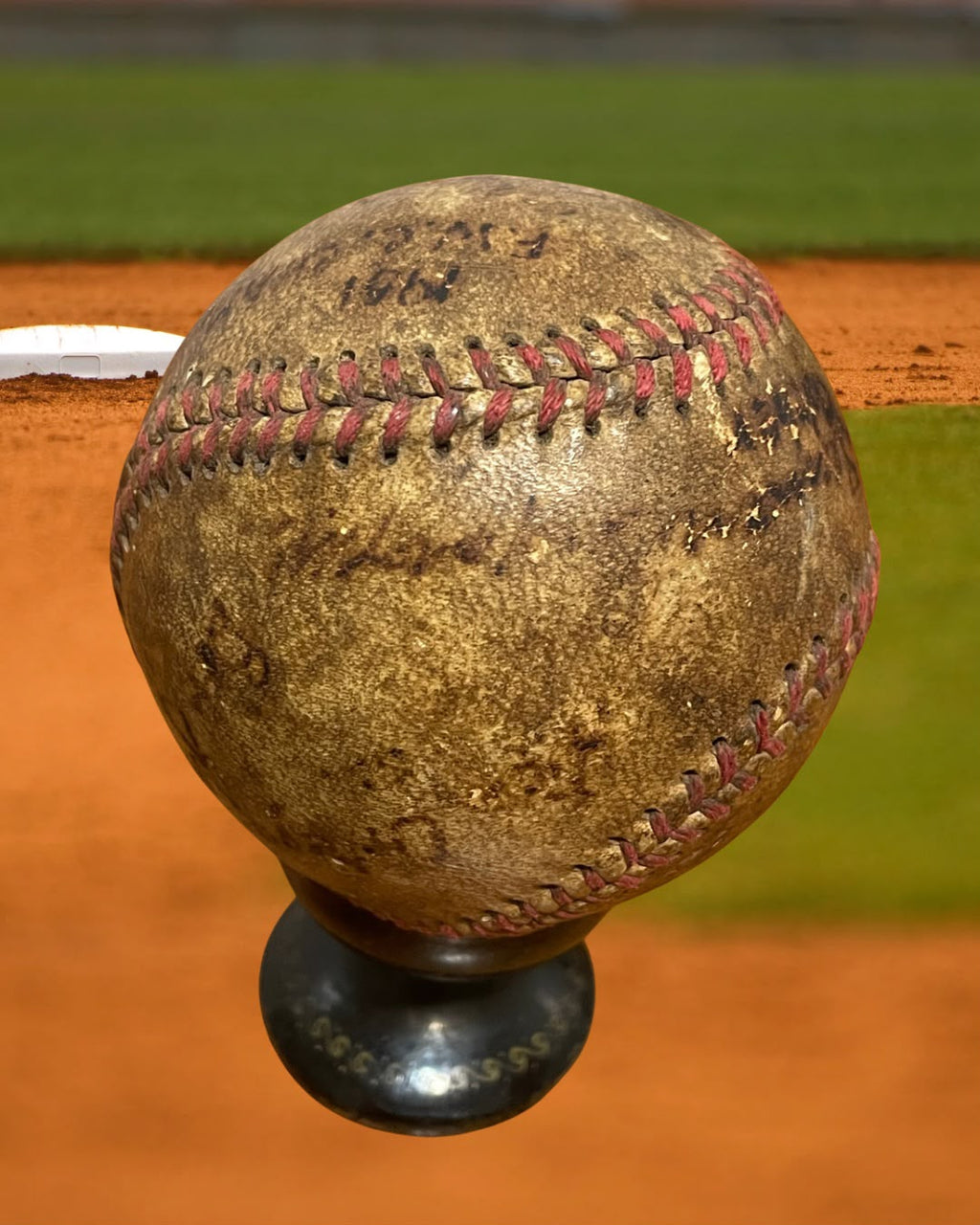 BOLA DE BASEBALL ORIGINAL “FWC CHAMPS” — 1951