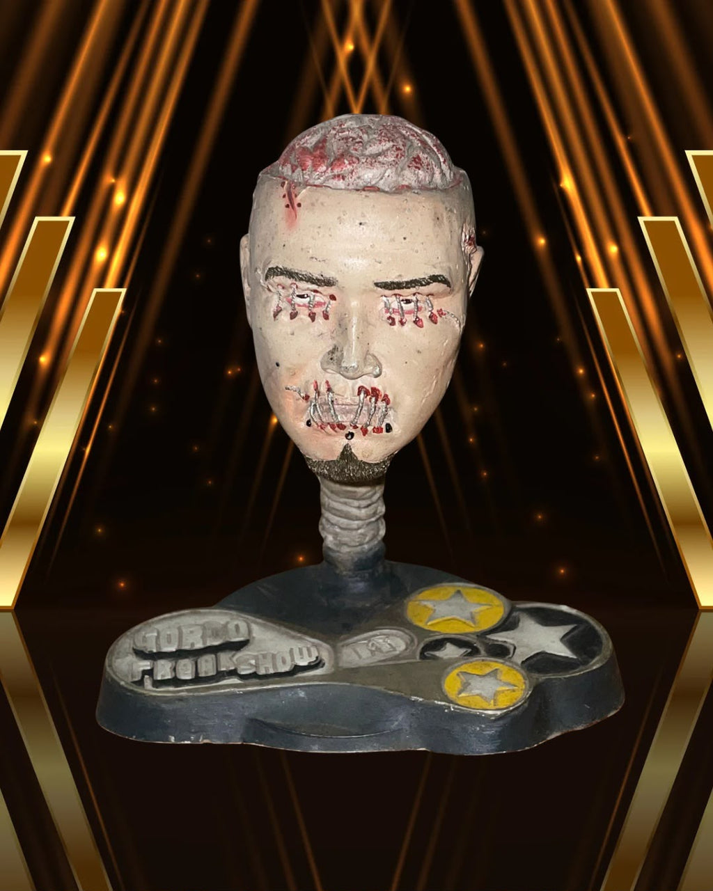 Troféu oficial do programa Gordo Freak Show da MTV