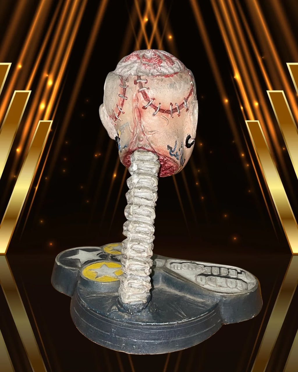 Troféu oficial do programa Gordo Freak Show da MTV