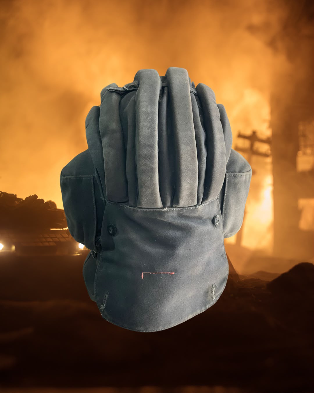 CAPACETE ORIGINAL DE TANQUE DE GUERRA RUSSO — SEGUNDA GUERRA MUNDIAL