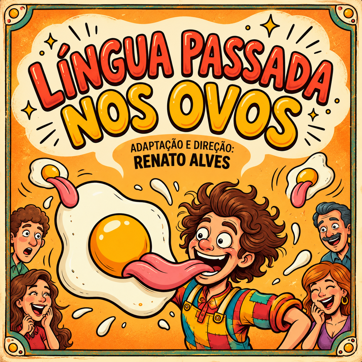 Língua Passada nos Ovos