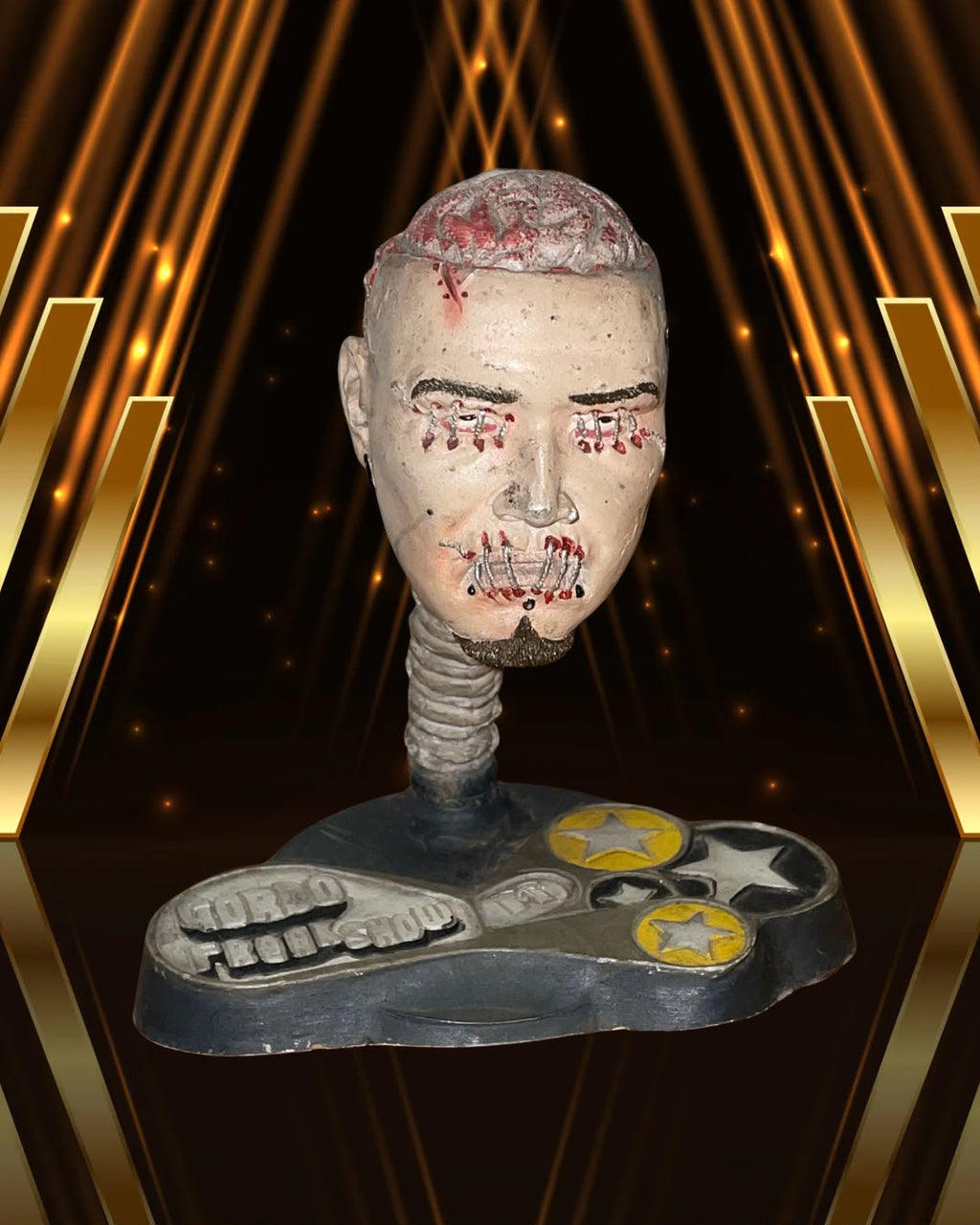 Troféu oficial do programa Gordo Freak Show da MTV