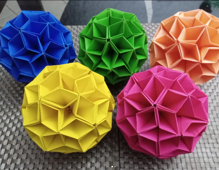 Oficina de Origami Modular com o Mestre Ernesto Kohiyama